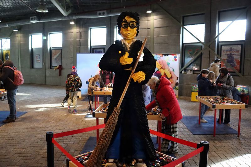 LEGO bouwen in het Spoorwegmuseum in de voorjaarsvakantie